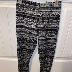 COPY - Black and white PJ pants